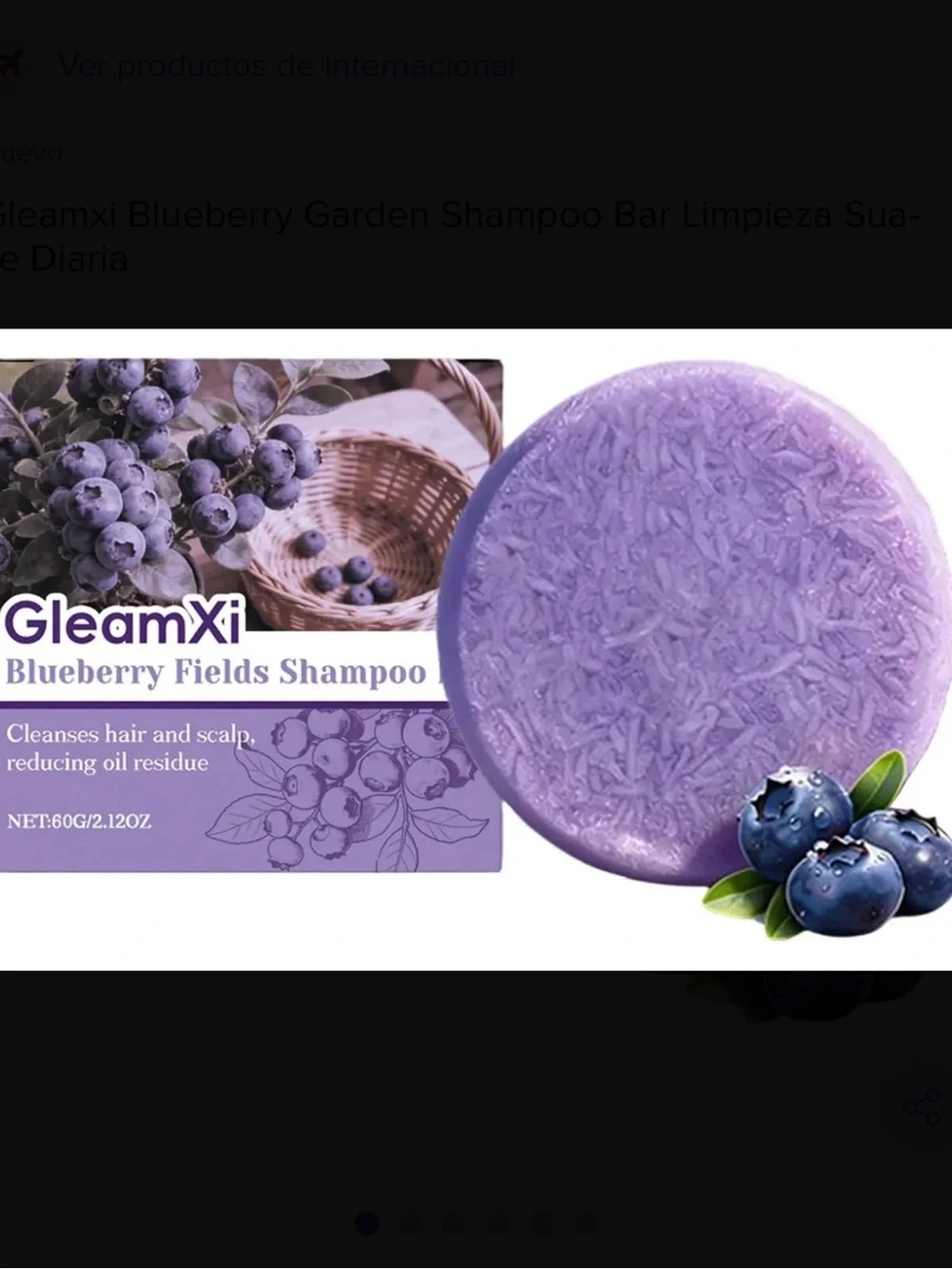 Blueberry Fields Shampoo & Conditioner Bars -
